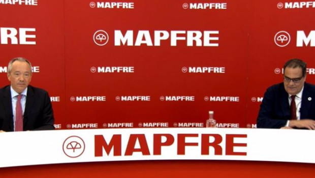 ep el director financiero de mapfre fernando mata durante la presentacion de resultados del primer ep el director financiero de mapfre fernando mata durante la presentacion de resultados del primer