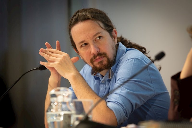ep el lider de podemos pablo iglesias en barcelona