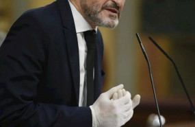 ep el portavoz adjunto de ciudadanos en el congreso de los diputados edmundo bal en el pleno de la