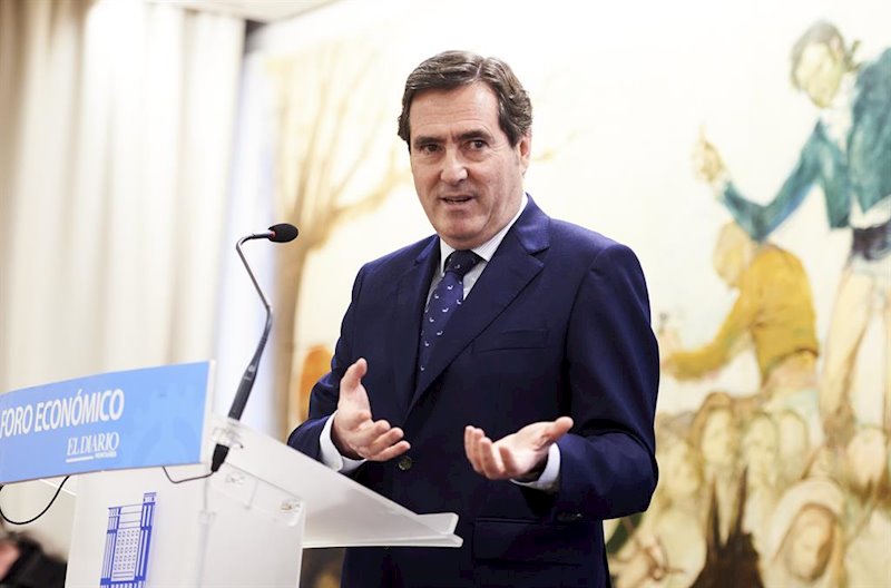 ep el presidente de la patronal ceoe antonio garamendi en una imagen de archivo