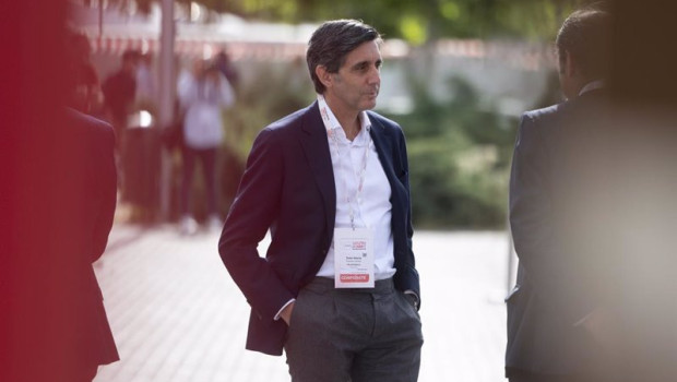 ep el presidente de telefonica jose maria alvarez pallete a su llegada a la primera jornada del