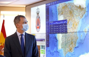 ep el rey felipe vi durante su visita al centro nacional de seguimiento y coordinacion de ep el rey felipe vi durante su visita al centro nacional de seguimiento y coordinacion de