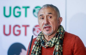 ep el secretario general de ugt pepe alvarez durante la clausura de la 2 asamblea general de