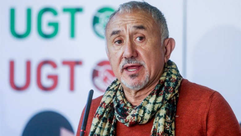 ep el secretario general de ugt pepe alvarez durante la clausura de la 2 asamblea general de