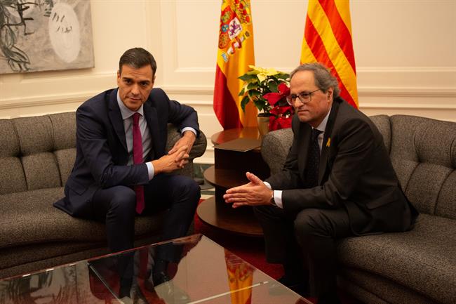 Encuentro entre el Gobierno y la Generalitat catalana. | David Zorrakino - Europa Press ep encuentrogobiernola generalitat catalana