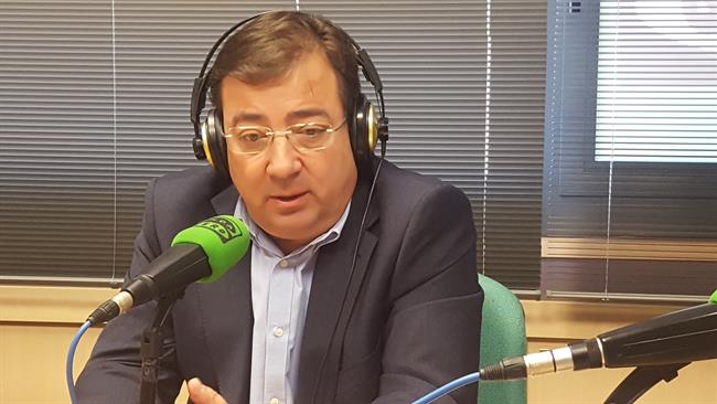 Fernández Vara en una entrevista en Onda Cero | EUROPA PRESS ep fernandez varauna entrevistaonda cero