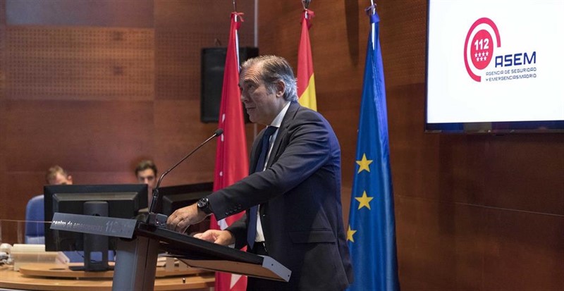 ep imagen de archivo del consejero de justicia interior y victimas de la comunidad de madrid enrique
