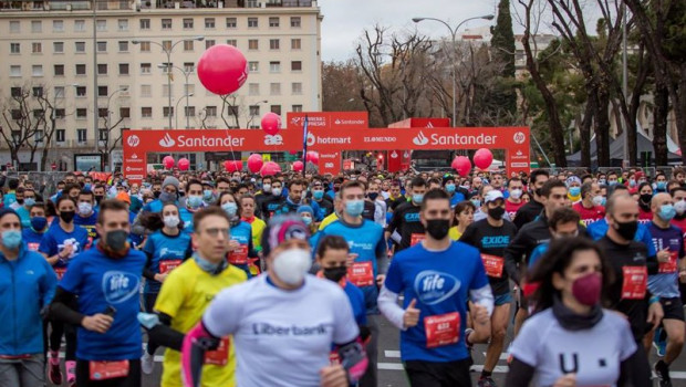 ep imagen de la salida en la carrera de las empresas by santander