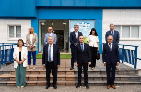 ep jordi hereu en su visita a central lechera asturiana