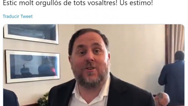 ep junqueras grabavideocongresolo difunderedes sociales peselas restriccionessupremo