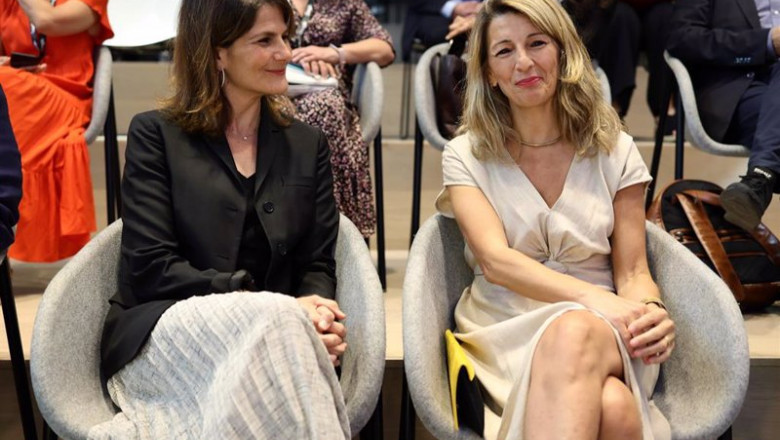 ep la directora general de google para espana y portugal fuencisla clemares izda y la vicepresidenta ep la directora general de google para espana y portugal fuencisla clemares izda y la vicepresidenta