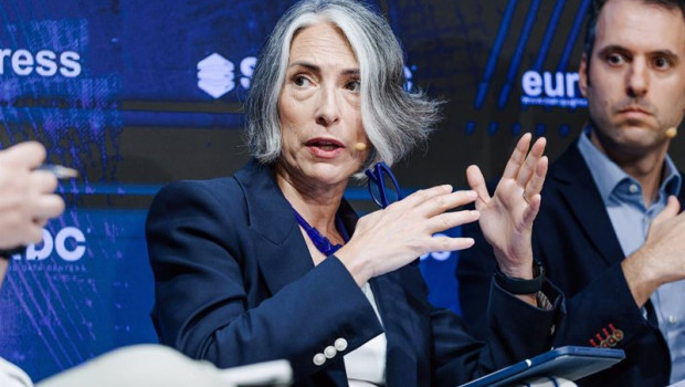 ep la vicepresidenta de spain dc y consejera delegada de equinix espana eulalia flo durante el
