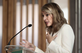 ep la vicepresidenta segunda y ministra de trabajo y economia social yolanda diaz en el colegio