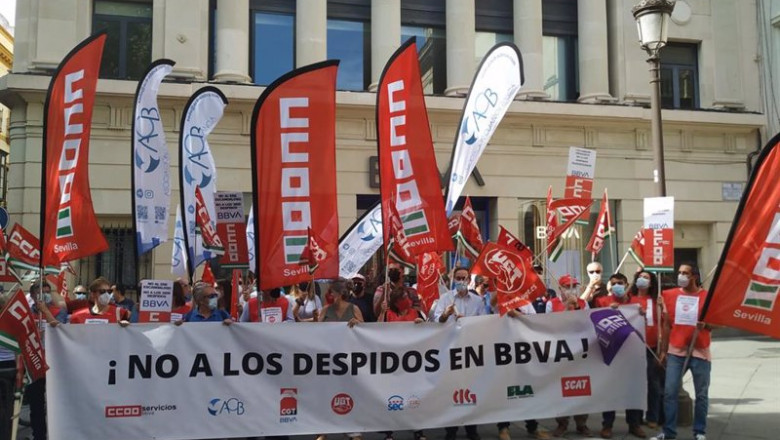 ep movilizacion este lunes 17 contra los despidos en bbva ep movilizacion este lunes 17 contra los despidos en bbva