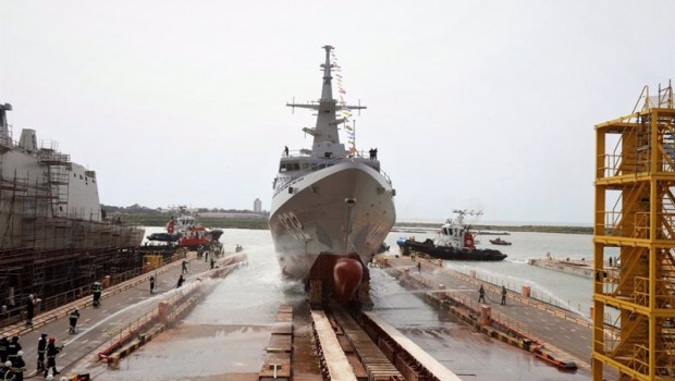 ep navantia san fernando bota la tercera corbeta para arabia saudi