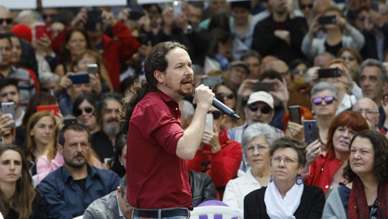 Pablo Iglesias, "muy triste" ante el incendio en Notre Dame: "Un lugar tan hermoso, merece estar ahí siempre". | Isaac Buj - Europa Press ep pablo iglesias muy triste anteincendionotre dame un lugarhermoso mereceahi siempre