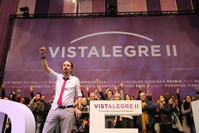 Pablo Iglesias tras ser reelegido secretario general de Podemos | EUROPA PRESS ep pablo iglesiasser reelegido secretario generalpodemos