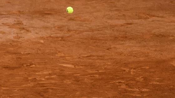 Pista cancha tenis tierra batida pelota | MUTUA MADRID OPEN - Archivo ep pista cancha tenis tierra batida pelota