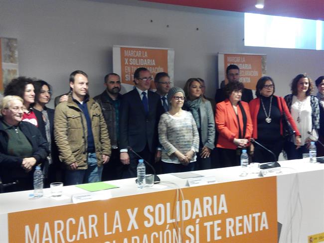 Presentación de la campaña “X Solidaria” 2016. | EUROPA PRESS ep presentacionla campana x solidaria 2016