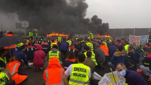 ep protesta de trabajadores de alcoa