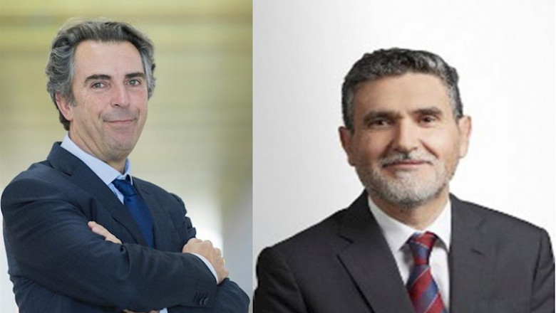 Santiago Martínez-Cava y Julio Peñalver. | © AENA / RAÚL URBINA - Archivo ep santiago martinez-cava y julio penalver