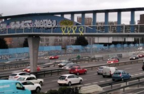 ep aparecen lazos amarillosalgunos puentesmadrid