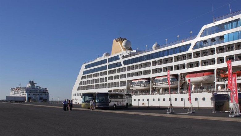 Archivo - Buques de pasajeros en el puerto de Huelva. | EUROPA PRESS/PUERTO DE HUELVA - Archivo ep archivo buques de pasajeros en el puerto de huelva