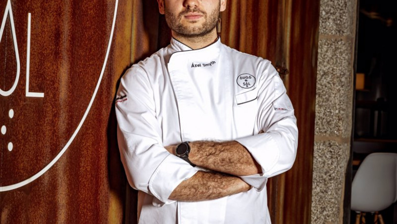 ep archivo   el cocinero axel smyth de auga e sal reconocido con una estrella michelin