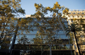 ep archivo   fachada de la sede de colonial el 9 de noviembre de 2023 en barcelona cataluna espana