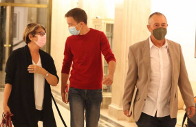 ep archivo   i d la diputada de mas pais ines sabanes el lider de mas pais inigo errejon y el