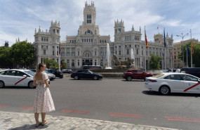 ep archivo   vista de la plaza de cibeles a 9 de mayo de 2024 en madrid espana