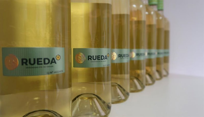 ep contraetiquetas de la denominacion de origen rueda