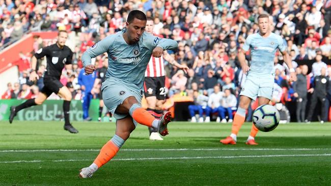 Eden Hazard marca con el Chelsea | PREMIER LEAGUE ep eden hazard marcachelsea