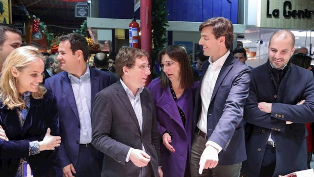 ep el alcalde de madrid jose luis martinez-almeida 4d junto con el vicesecretario de comunicacion