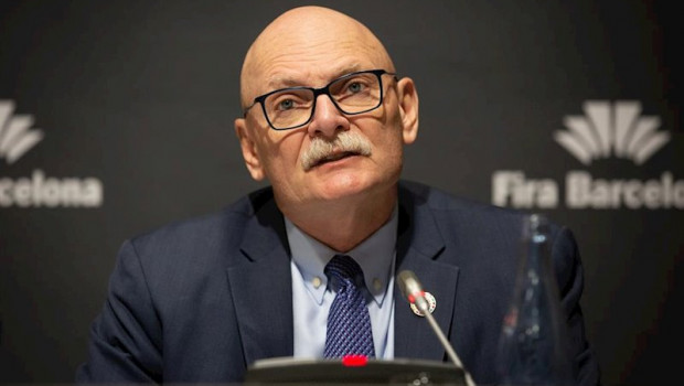 ep el consejero delegado de la gsma john hoffman en rueda de prensa el 13 de febrero de 2020