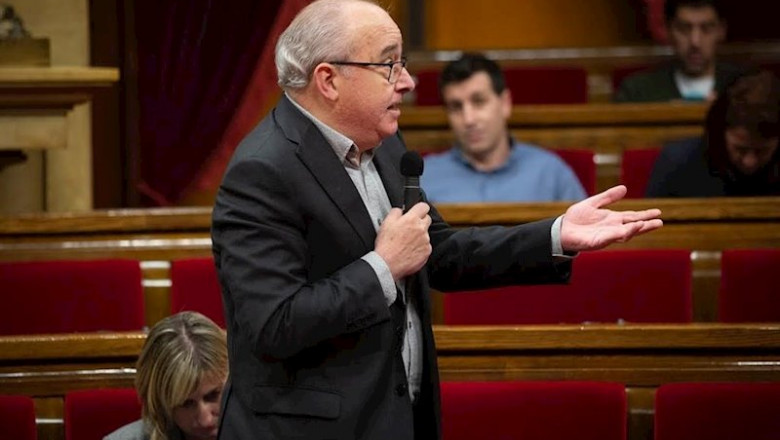 El conseller de Educación, Josep Bargalló | DAVID ZORRAKINO - EUROPA PRESS ep el conseller de educacion josep bargallo