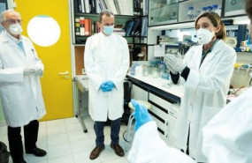 ep el ministro de ciencia e innovacion pedro duque visita el cnb del csic