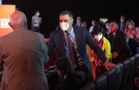 ep el presidente del gobierno pedro sanchez en la clausura del south summit 2021 a 7 de octubre de