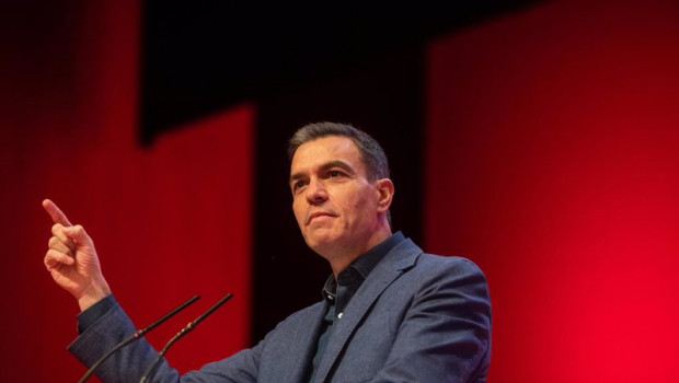 ep el presidente del gobierno y secretario general del psoe pedro sanchez realiza una intervencion