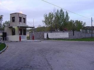 ep fachada de la academia de ingenieros del ejercito de tierra en hoyo de manzanares madrid
