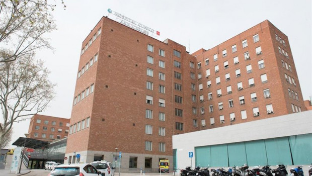 ep fachada del hospital clinico san carlos donde se lucha contra el coronavirus en madrid espana a