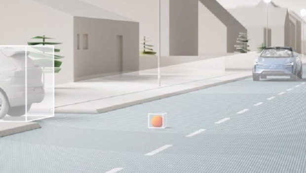 ep ilustracion de seguridad del concepto recharge de volvo cars