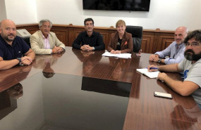 ep la concejala de deportes cierra un acuerdo con clubes y federacion para que el independiente y