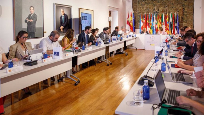 ep la consejera de economia empresas y empleo patricia franco asiste al pleno del consejo