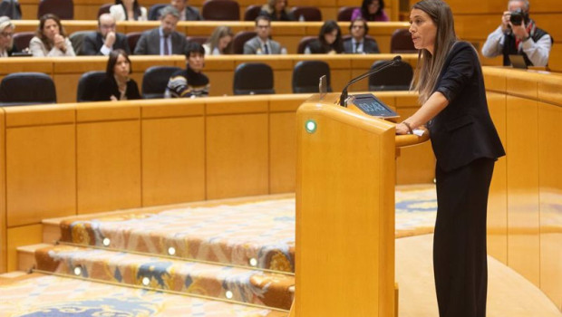 ep la portavoz de junts en el congreso miriam nogueras interviene durante un pleno del congreso de