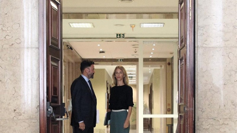 La portavoz del PP en el Congreso de los Diputados, Cayetana Álvarez de Toledo, se dirige a la Junta de Portavoces del Congreso de los Diputados. | Eduardo Parra - Europa Press ep la portavoz del pp en el congreso de los diputados cayetana alvarez de toledo se dirige a la