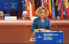 ep la presidenta del congreso de los diputados meritxell batet en la conferencia de presidentes de