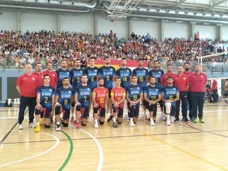 ep la seleccion espanola de voleibol en la vispera del campeonato de europa masculino