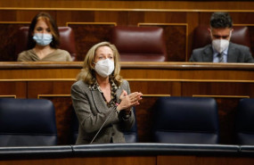ep la vicepresidenta de asuntos economicos nadia calvino responde en una sesion de control al