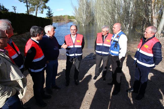 Lambán ha visitado esta tarde Novillas (Zaragoza) | GOBIERNO DE ARAGÓN ep lambanvisitadotarde novillas zaragoza
